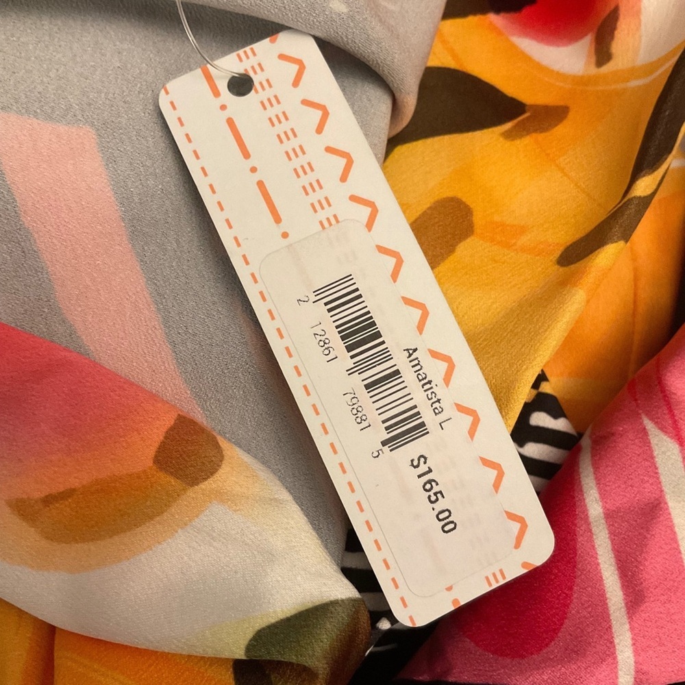 Francisca Amatista Maxi Dress | Long Sleeve | Abstract | NWT | Large - Picture 15 of 15